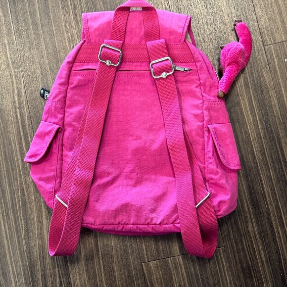 Kipling Fuschia Backpak Kids - Picture 4 of 5